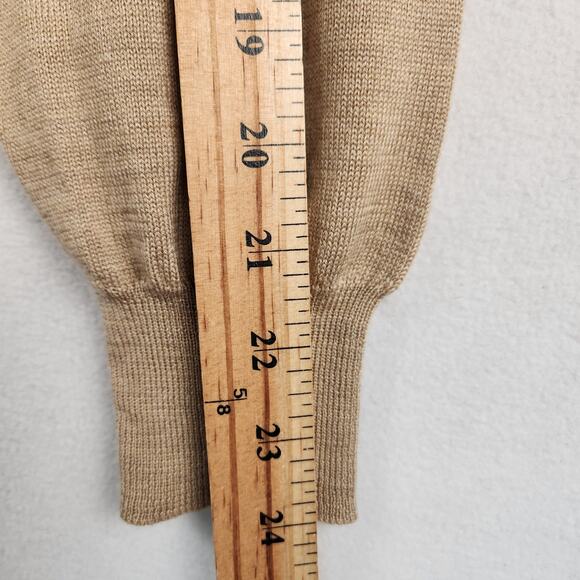 Gran Sasso Made in Italy Wool/Silk/Cashmere Luxury Knit Polo Sweater Men SZ M/L - Picture 12 of 16